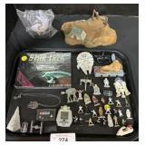 Star Trek Cards, Star Wars Figures & Games.