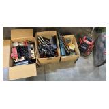 Scale Trains, Clamps, Wood Filler, Tools.