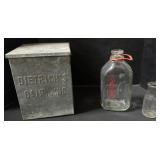 Dietrichï¿½s Dairy Inc Box, Oley Turnpike Milk Jug.