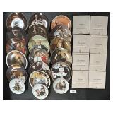 27 Various Norman Rockwell Collector Plates.
