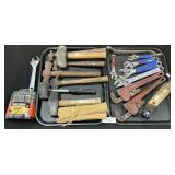 Tools, Drill Bits, Monkey Wrenches, Mallets.