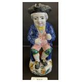 Vintage English Staffordshire Toby Jug Pitcher.