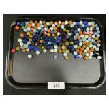 Swirl & Colored Glass Marbles.