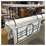 (3) 6ft Folding Tables.