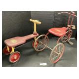 Kiddie Kar & Buddie Bike Tricycles.