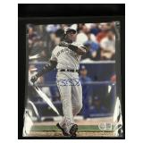 Autographed Barry Bonds Photo Card.