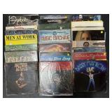 Lot Of 33 RPM Records, Beetles, Bonanza.