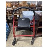Drive Medical Walker, Seat.