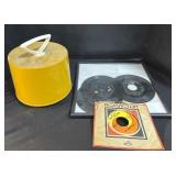 Record Wall Art & Disk Case.