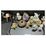 Mann Music Box, Porcelain Figurines.
