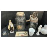 Religious Figurines, Laslo Vases, Jar, Hamburg Key