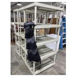 (3) Keter Shelves.