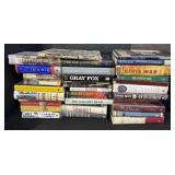 Large Lot Of War & History Books.