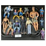 Action Figures, Batman, He-Man, Bo Duke.