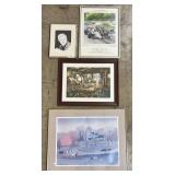 Indy Car Race ï¿½92, Delacroix Folk Art Prints.