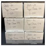 Large Lot Of Topps Sports Trading Cards.