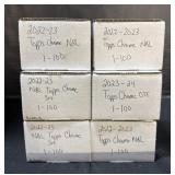 Large Lot Of Topps Sports Trading Cards.