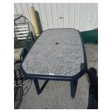 Mosaic Style Patio Table.