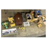 Tools, Router, Tonka Toys, Car Stereo.