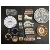 Lot Of Pa Souvenirs, Cats Meow, Queen Button Pin
