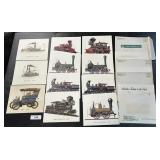 Locomotive, Boat & Automobile Prints.