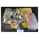 Lot Of Fishing Lures & Hooks.