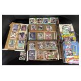 Large Lot Of Sports Trading Cards.