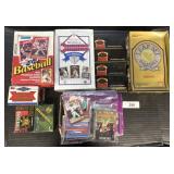 Baseball Cards, Topps, Donruss, Score.