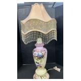 Vintage Floral Lamp.