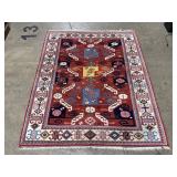 Hand Woven Tribal Rug.