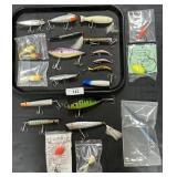 Lot Of Various Large Fishing Lures.
