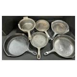Cast Irons Pans & Pot.