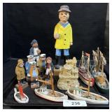 Wooden Boats & Pirates.