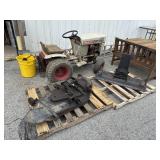 Bolens Husky Lawn Mower w/ Snow Blade.
