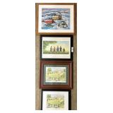Elsie Beiler & Steve Klein Amish Folk Prints.
