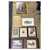 Civil War General Prints & Banner.