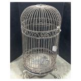 Victorian Wrought Iron Bird Cage.