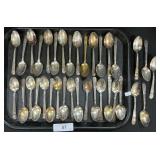 WM Rogers Presidential Spoons.