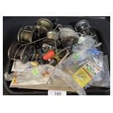 Fishing Reels, Line, Lures.
