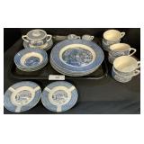 Currier & Ives Royal Dinnerware Set.