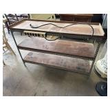 Wood & Steel Workshop Shelf.