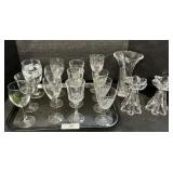 EAPG Glass & Crystal Vases & Glasses.