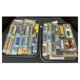 Lot Of Model Train Cars.