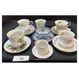 Vintage Floral Teacups.