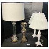 Lamps & Candle Stand.
