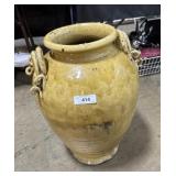 Redware Pottery Terracotta Vase.