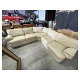 Super Clean Ethan Allen Beige Sectional.