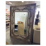 HUGE French Provincial Gold Gilt Wall Mirror.