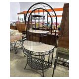 Wrought Iron Bakers Rack.