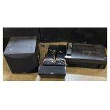 Yamaha Surround Sound Receiver & Speakers.
